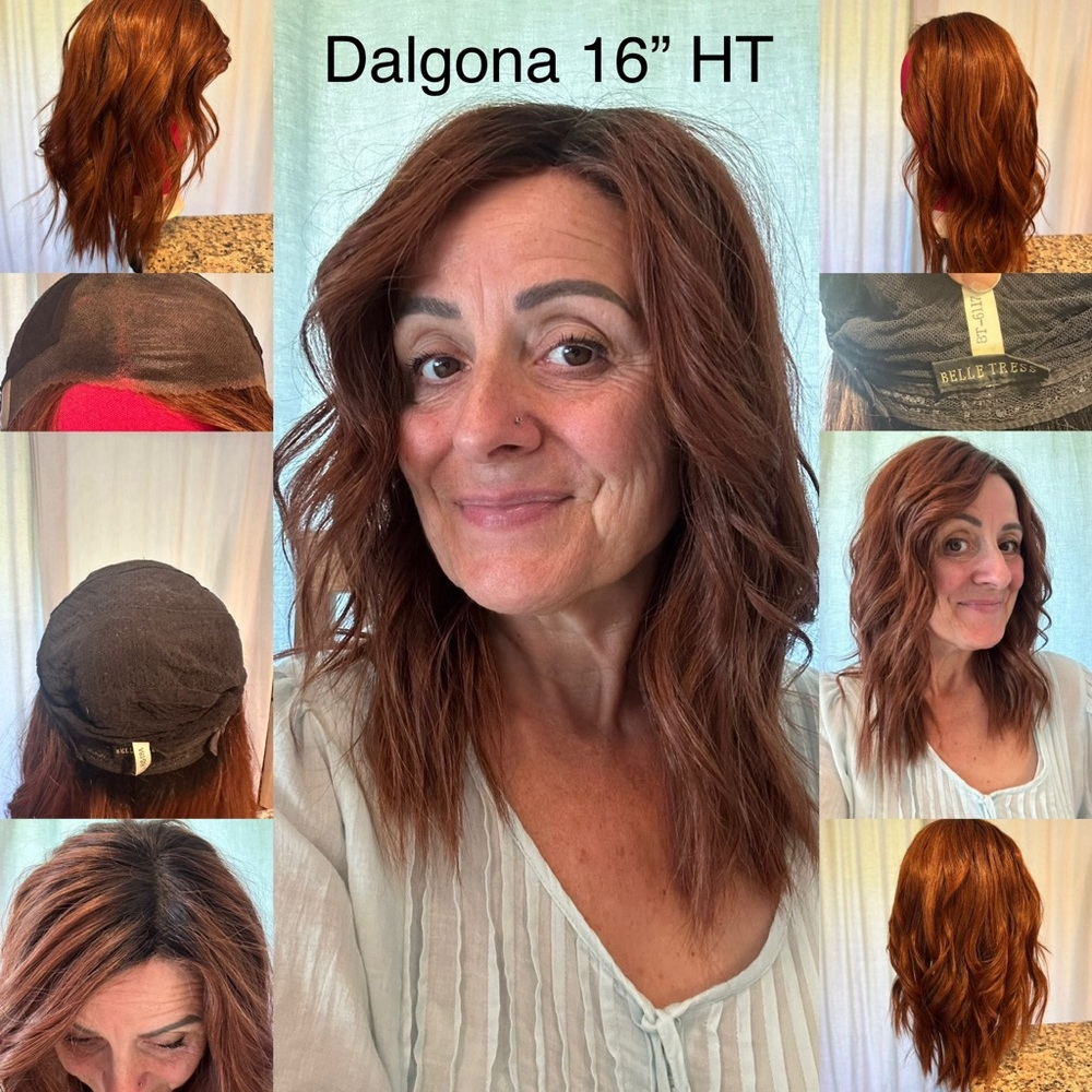 Belle Tress Cayenne with Ginger Root - Dalgona 16”